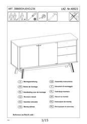 Woodman 6542123660 Assembly Instructions Manual