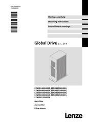 Lenze EZN3B2400H002 Mounting Instructions