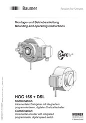 Baumer HOG 165 + DSL Mounting And Operating Instructions