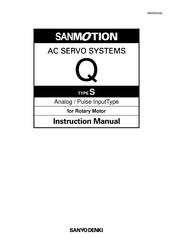 Sanyo Denki QS105LA Instruction Manual