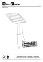 Alice's Garden XMASSL150WH Manual