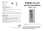 Pro-Elec TF-35 Instruction Manual