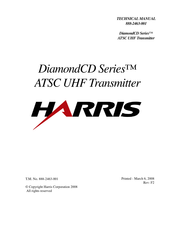Harris DiamondCD Series Technical Manual