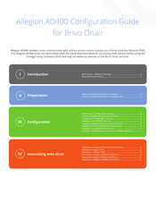 Brivo Allegion AD400 Configuration Manual