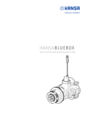 Oras HANSA HANSABLUEBOX Installation And Maintenance Manual