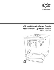 Alpha APP 9005C Installation And Operation Manual