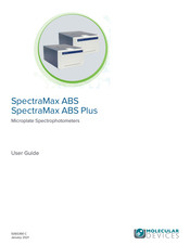 Molecular Devices SpectraMax ABS Plus User Manual