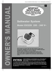 Intex CS3220 Owner's Manual