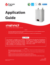 Triangletube Instinct Solo 110 Application Manual