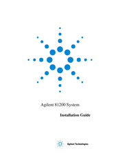 Agilent Technologies 81200 Installation Manual