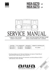 Aiwa NSX-SZ70 Service Manual
