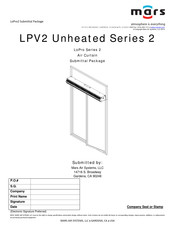 Mars LPV2108-2U-OB Manual