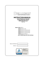 Dellmeco DME 40 A Series Instruction Manual