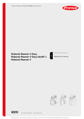 Fronius Robacta Reamer V Easy Han6P J Operating Instructions Manual