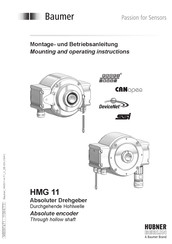 Baumer HMG 11 Mounting And Operating Instructions