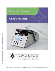 IngMar Medical QuickLung Breather User Manual