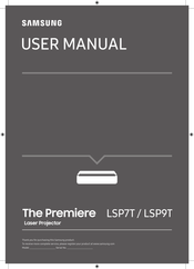 Samsung The Premiere LSP7T User Manual