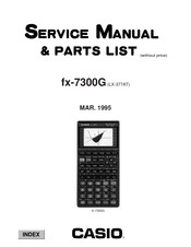 Casio fx-7300G Service Manual