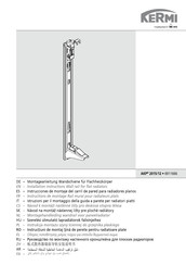 AFG Kermi ZB02970017 Installation Instructions Manual