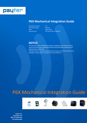 Paytel P6 Series Mechanical Integration Manual