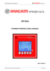 Ducati Energia PFC R14 User Manual