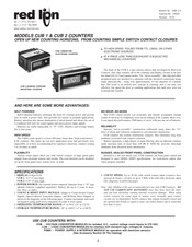 red lion CUB 1 Manual