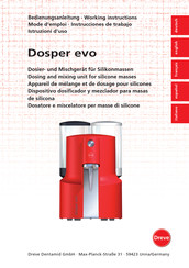 Dreve Dentamid Dosper evo D-5050-A Manual