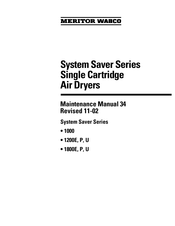 Meritor Wabco System Saver 1800U Maintenance Manual