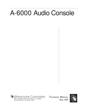 Wheatstone A-6000 Technical Manual