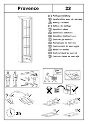 Home affaire Provence 23 Assembly Instructions Manual