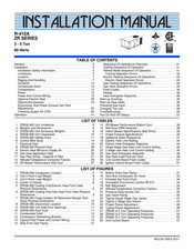 Johnson Controls Unitary Products YORK ZR Series Installation Manual