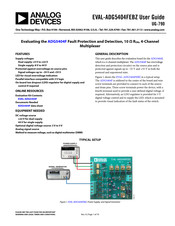 Analog Devices EVAL-ADG5404FEBZ User Manual
