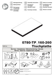 Otto Komfort D 0780-TP 160-260 Assembly Instructions Manual