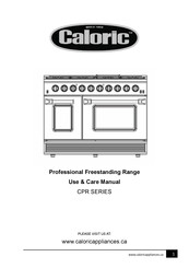 Caloric Cpr Series Manuals Manualslib