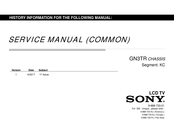 Sony KD-55XE7 Series Service Manual