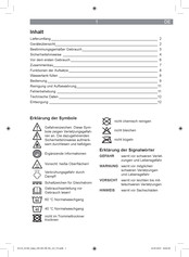 Cleanmaxx JC-220H Manual