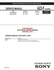 Sony XBR-46HX925 Service Manual