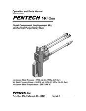 Pentech MG2000 Operation And Parts Manual