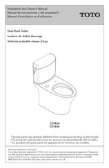 Toto CST448 Installation And Owner's Manual