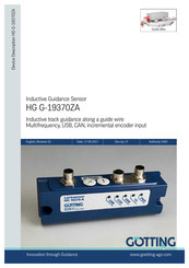 Gotting HG G-19370ZA Manual
