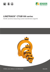Bender LINETRAXX CTUB100 Series Manual