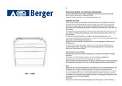 BERGER KB-7145X Manual