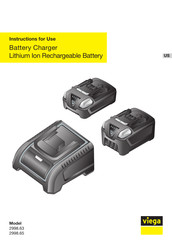 Viega 2998.63 Instructions For Use Manual