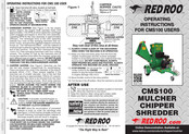 red roo CMS100 Operating Instructions For User