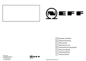 NEFF HSE-6PL3W3F Operating Instructions Manual