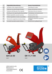 GÜDE GH 11.7-100 Instructions Manual