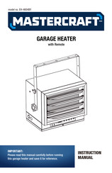 MasterCraft 043-5120-2 Instruction Manual