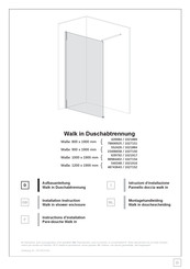 Welltime 1021889 Installation Instructions Manual