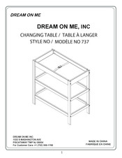 Dom Family Dream On Me 737 Quick Start Manual