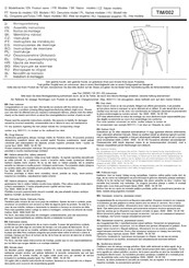 CONFORAMA TIM/002 Assembly Instructions Manual